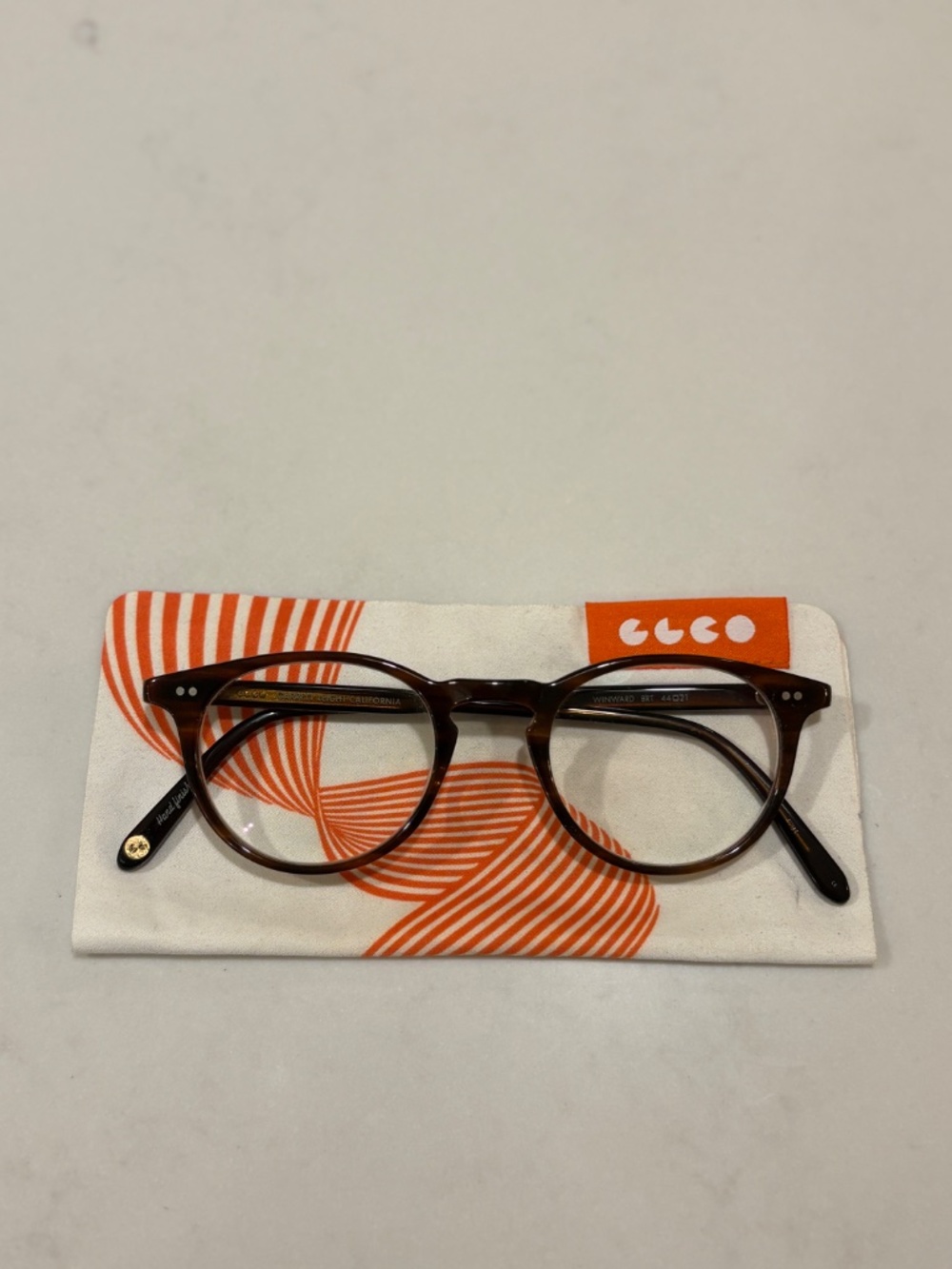 Garrett Leight Winward glasses - size 44-21-145